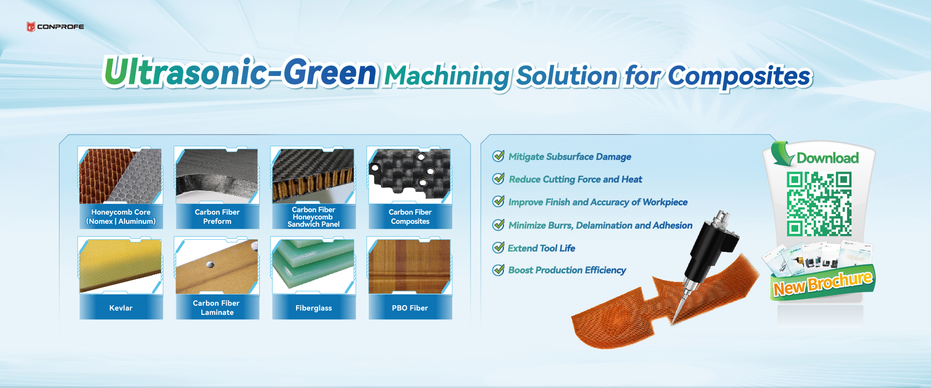 conprofe composites solution banner